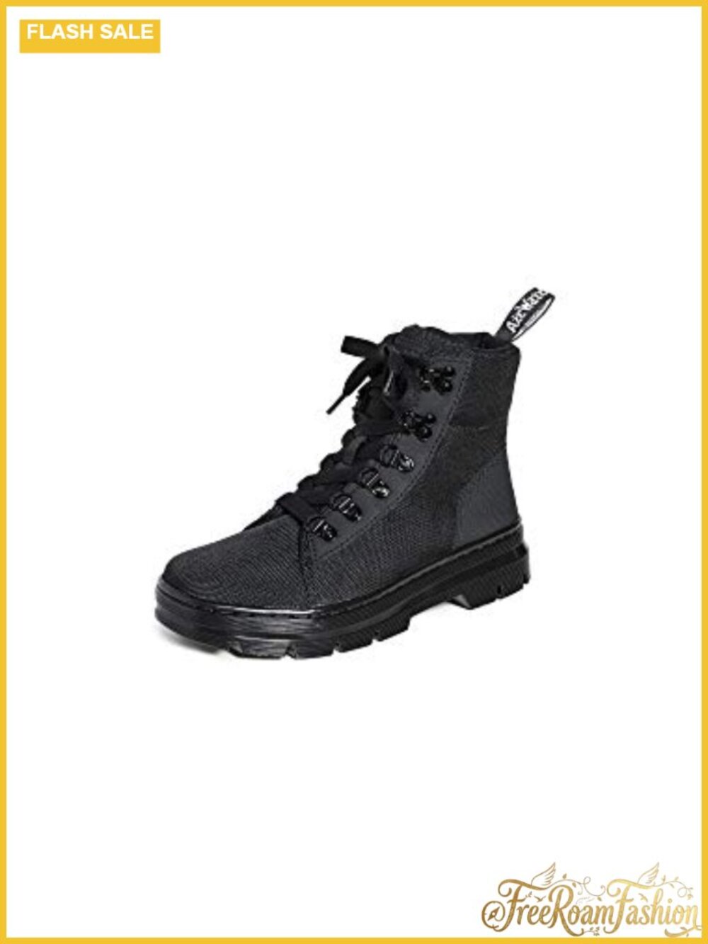 Dr Martens Combs Combat Boot Nylon Mid-Calf EVA Footbed Work